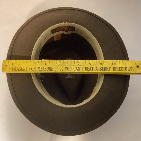 Country Gentleman Lite Felt Fedora size large Wool Hat made in USA - Picture 8 of 8